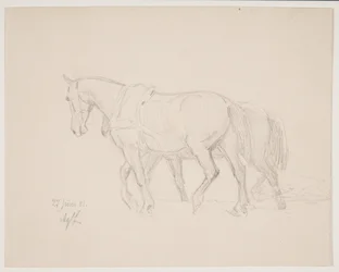 À cheval
