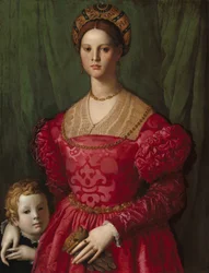 Une jeune femme et son petit garçon