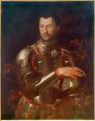 Portrait du duc Cosimo I en armure