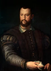 Portrait du grand-duc de Toscane Cosimo I de Medici, 1519-1574, après 1560
