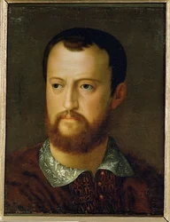 Grand-duc Cosimo I de Toscane (huile sur toile)