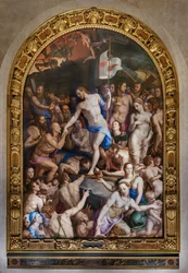 Chapelle Médicis : descente du Christ aux Limbes