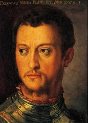 Portrait de Cosme Ier de Médicis, par Agnolo Bronzino