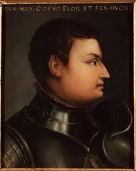 Portrait de Jean de Médicis, dit Jean des Bandes Noires (1421-1463), condottiere