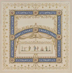 Dessins de plafond à l