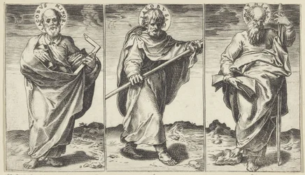 Jacques le Mineur, Jacques le Majeur et Matthias