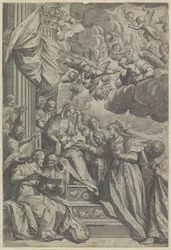 Mariage mystique de sainte Catherine