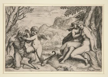 Pan Subjugué par Cupidon