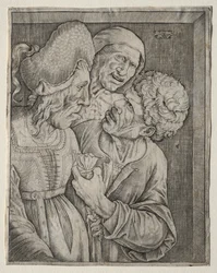 La vieille femme riche