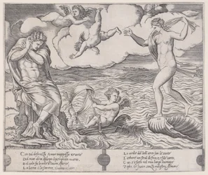 Éros dans la mer, ca. 1514-36