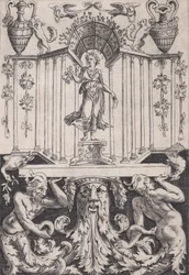 Panneau ornemental, vers 1514-36