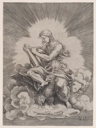 Saint Jean, daté 1518