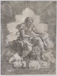 Saint Marc, daté 1518