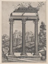 Speculum Romanae Magnificentiae : Temple d