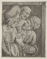 La vieille femme riche