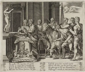 Le père de Psyché consulte l