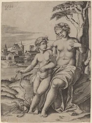 Vénus et Cupidon