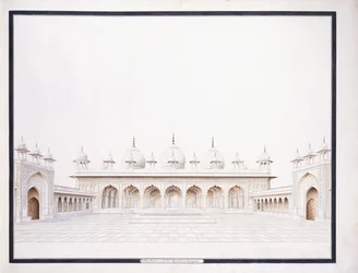 La Moti Musjid dans le fort d