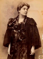 Eleonora Duse, actrice italienne, 1896