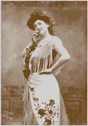 Emma Calvé en Carmen