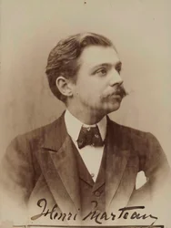 Portrait du violoniste et compositeur Henri Marteau, 1898