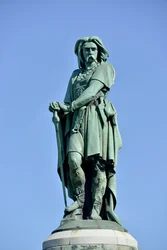 Statue colossale de Vercingétorix (72-46 av. J.-C.), chef gaulois - Sculpture de Millet Aimé (1819-1891)