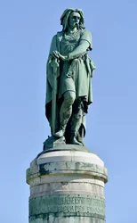 Statue colossale de Vercingétorix (72-46 av. J.-C.), chef gaulois - Sculpture de Millet Aimé (1819-1891)
