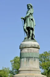 Statue colossale de Vercingétorix (72-46 av. J.-C.), chef gaulois - Sculpture de Millet Aimé (1819-1891)