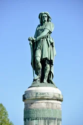 Statue colossale de Vercingétorix (72-46 av. J.-C.), chef gaulois