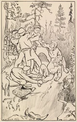 Combat sur le rocher de Hiidenkivi