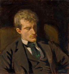 Portrait d’Edvard Munch