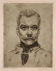 Self-portrait ’en face’