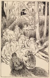 Les frères à la lande de Sonninmäki