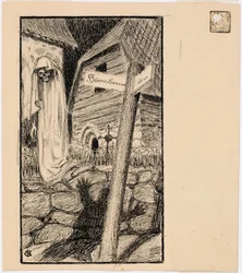 Le fantôme du cimetière