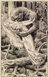 Le monstre et la jeune fille