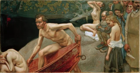 Au bord de la rivière Tuonela