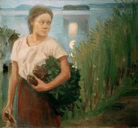 La fille du sauna