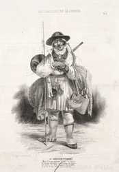 Les Plaisirs de la chasse : Le Chasseur prévoyant