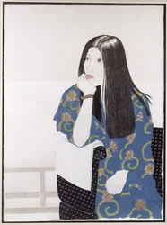 Kimono bleu