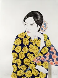 Kimono jaune