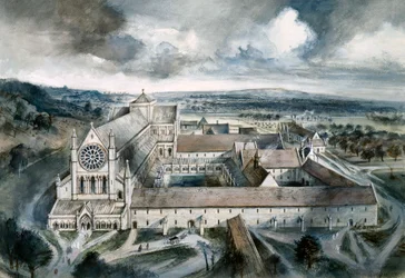Abbaye de Byland, 1539, vers les années 1960