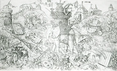 Éléphants en guerre