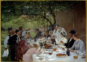 Repas de noces à Yport