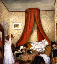 Intérieur, vers 1893 (huile sur toile)