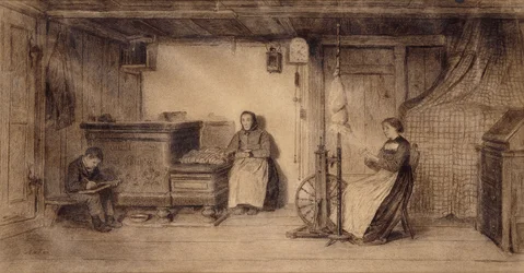 Dans le salon de la ferme