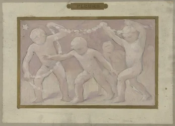 Esquisse pour la Salle des Fêtes de l