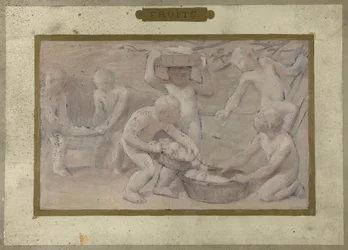 Esquisse pour la Salle des Fêtes de l