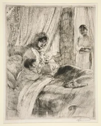 Le Déjeuner (ou Maternité heureuse)