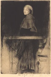 Femme avec une cape (La Femme à la Pèlerine)