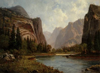 Portes du Yosemite, vers 1882